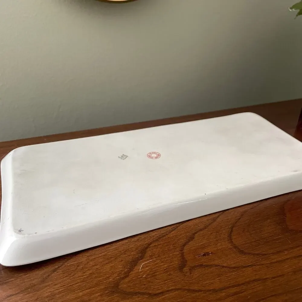 Antique Charles Field Haviland Limoges Vanity Tray - Floral French Porcelain